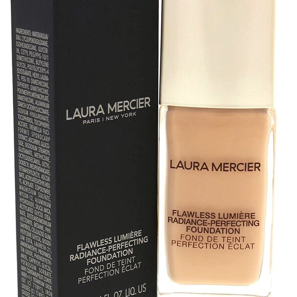Laura Mercier Flawless Lumière Perfecting Foundation - 1C1 Shell 30ml NIB - Picture 3 of 9